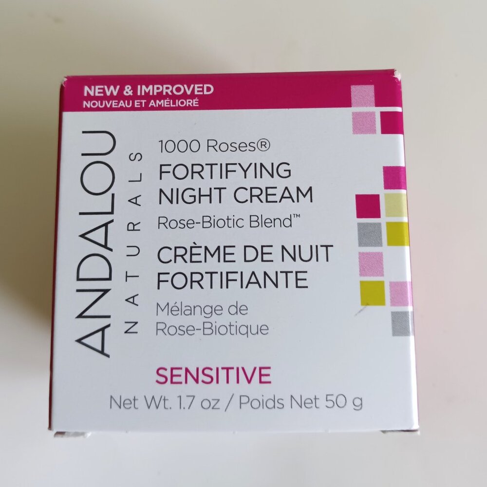 ANDALOU - 1000 Roses Fortifying Night Cream - 50 g.